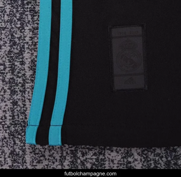 Retro Kids 17_18 Real Madrid Away Black Jersey - Image 3