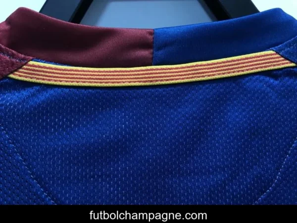 Retro 08_09 Barcelona Home Champions Version Soccer Jersey - Image 2