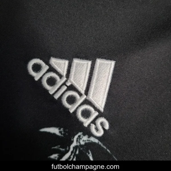 Retro 14_15 Real Madrid Third Black Dragon Long Jersey - Image 3