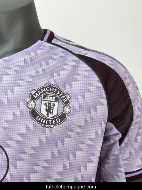 Player Version 25_26 Manchester United Away Purple Jersey - Image 2