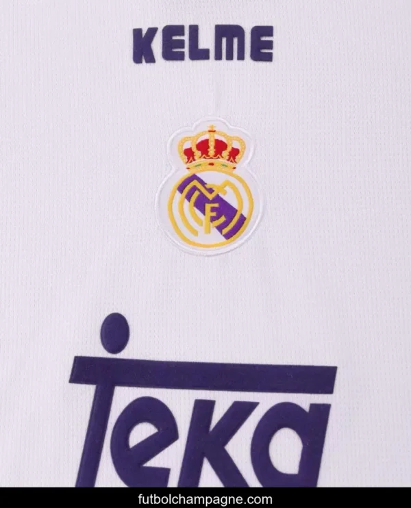 Retro Kids 96_97 Real Madrid Home Jersey - Image 2