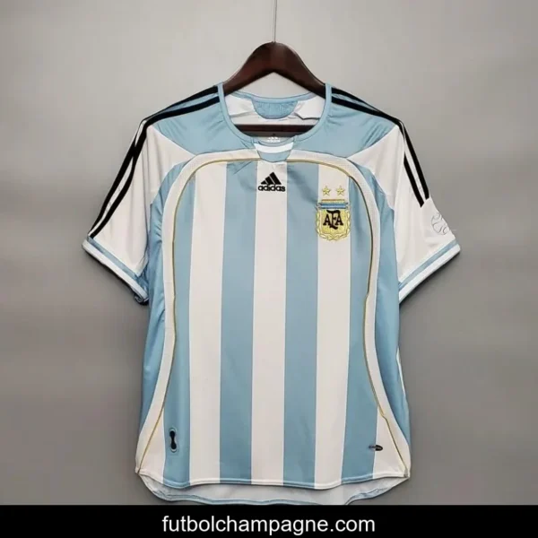 Retro 2006 Argentina Home Jersey - Image 2