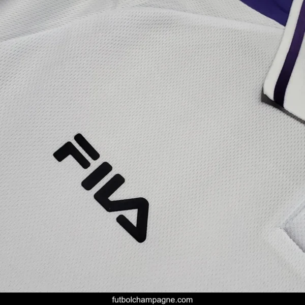 Retro 98_99 Fiorentina Away White Jersey - Image 5