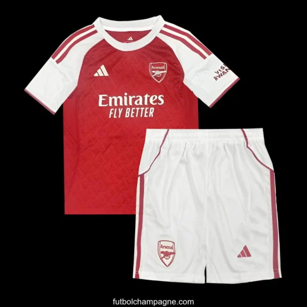 25_26 Kids Arsenal Home Jersey - Image 2