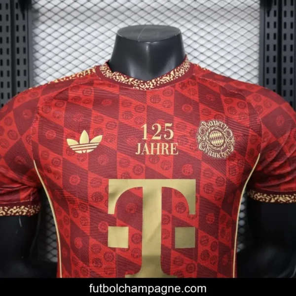 Player Version 25_26 Bayern Munich 125Th Anniversary Red Jersey - Image 2