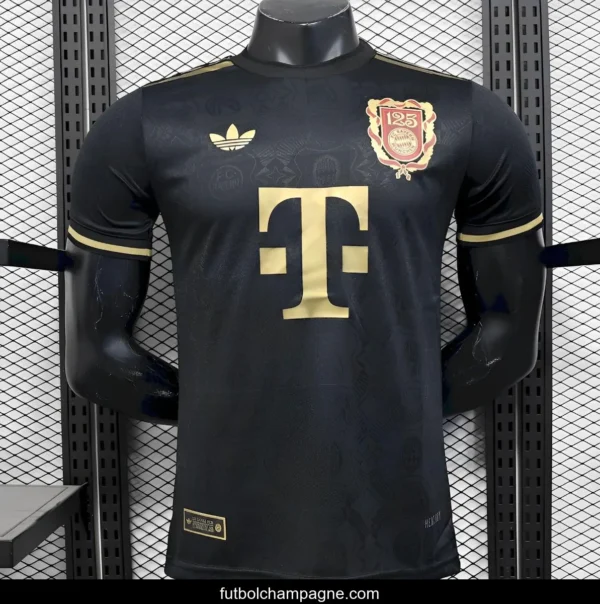 2024_25 Player Version Bayern Munich 125 Anniversary Black Jersey - Image 2
