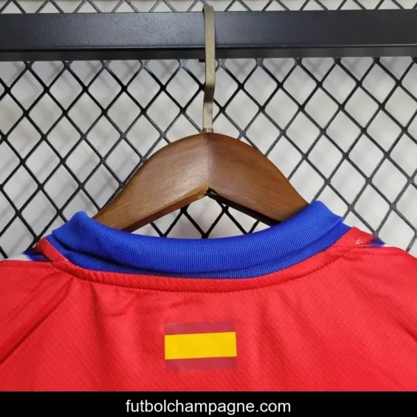 24_25 Kids Atletico Madrid Home 16-28 Jersey - Image 2
