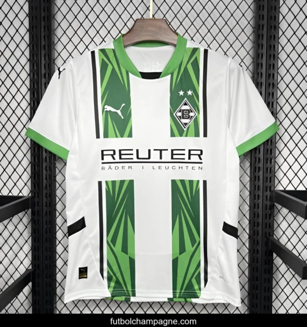 24_25 Borussia Monchengladbach Home Green Jersey - Image 2