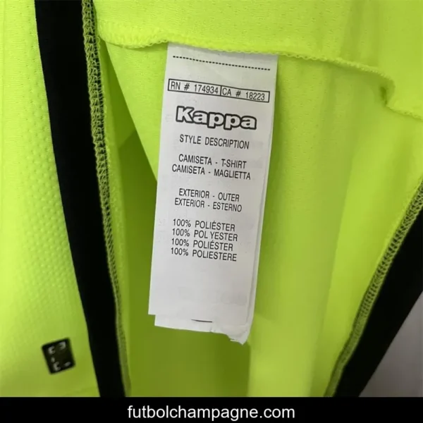 24_25 Vasco Da Gama Training Jersey Fluorescent Green Jersey - Image 2