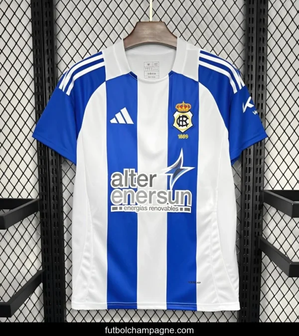 24_25 Recreativo Huelva Home Jersey - Image 2