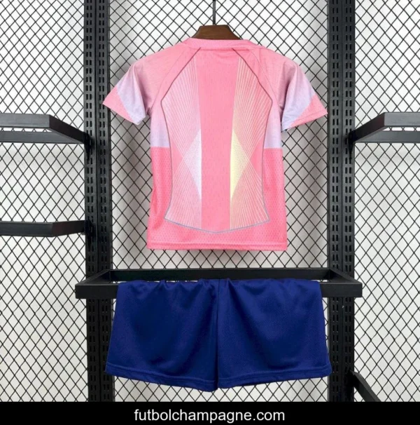25_26 Kids Barcelona Pink Special Jersey - Image 2