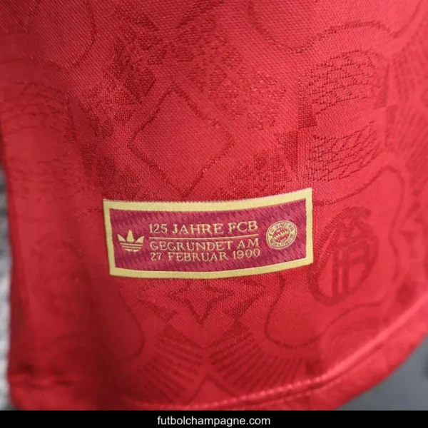 Player Version 24_25 Bayern Munich 125 Anniversary Long Sleeve Jersey - Image 2