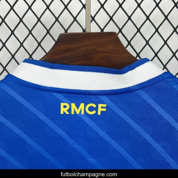 25_26 Real Madrid Third Blue Long Sleeve Jersey - Image 2