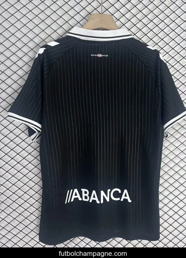 25_26 Celta Vigo 2025 Hummel _Olive Tree of 100 Years_ Black Jersey - Image 2