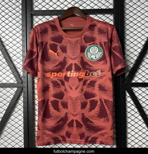 25_26 Palmeiras Goalkeeper Red Jersey - Image 4