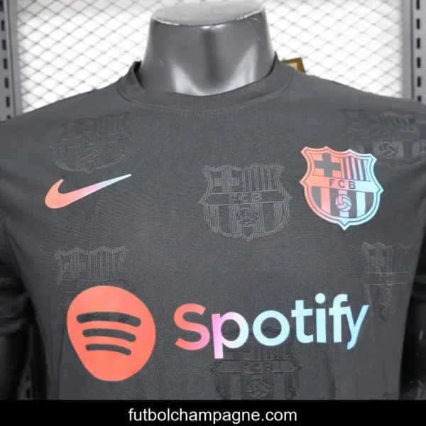 Player Version 24_25 Barcelona Black Special Jersey - Image 2