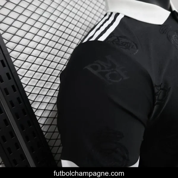 Player Version 24_25 Real Madrid Black Pre-Match Jersey - Image 2