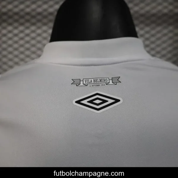 Player Version 25_26 Santos Home Jersey With Sponsors - Image 4