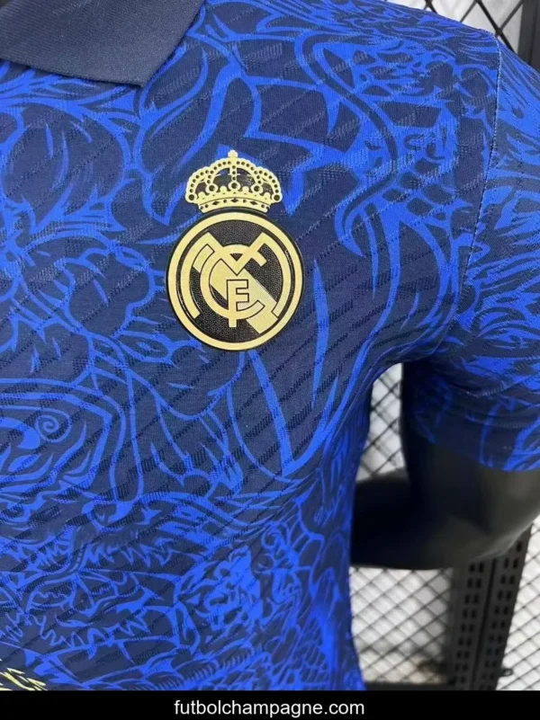 Player Version 24_25 Real Madrid Yellow Dragon Jersey - Image 2