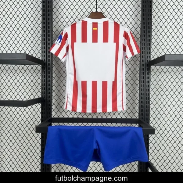 2025_26 Kids Atletico Madrid Home Jersey - Image 2