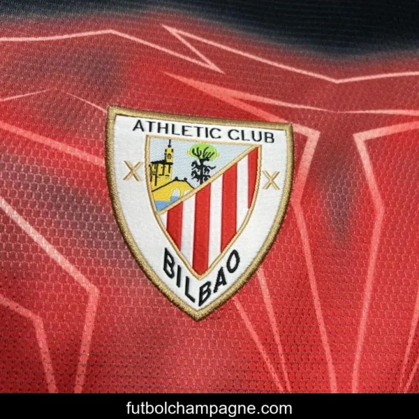 24_25 Sevilla Black_Red Pre-Match Special Jersey - Image 3