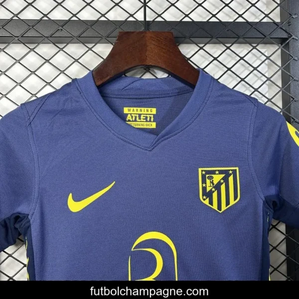 25_26 Kids Atletico Madrid Away Size 16-28 Jersey - Image 3