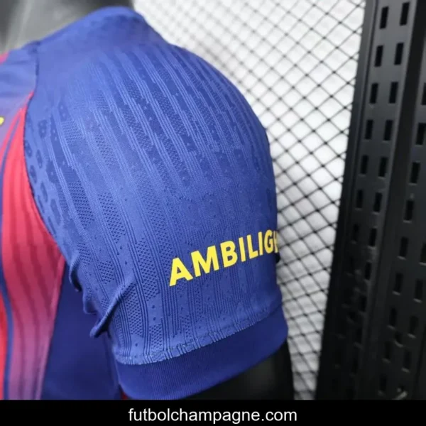Player Version 25_26 Barcelona Home Jersey Without Sponsor - Image 5