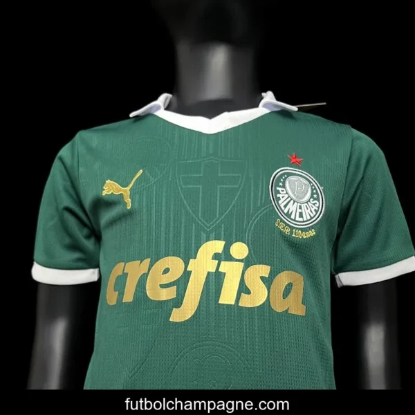 24_25 Kids Palmeiras Home Jersey - Image 2