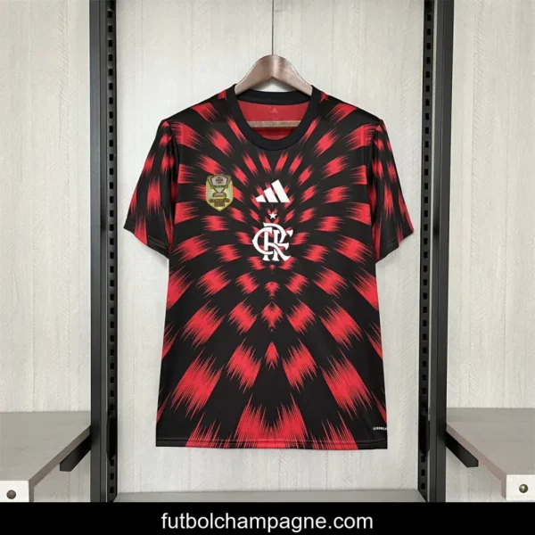 25_26 Flamengo Pre-match All Sponsor S-XXXXL - Image 2