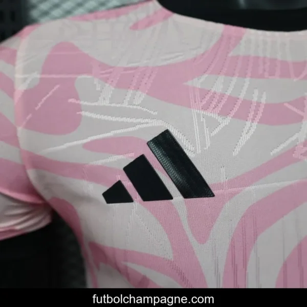 Player Version 25_26 Flamengo Pink with Marble Pattern Jersey - Image 3