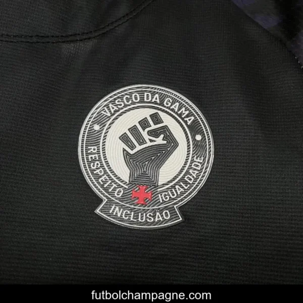 24_25 Women Vasco Da Gama Black Jersey - Image 3