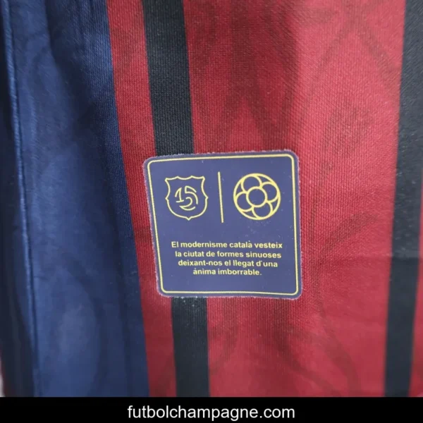 25_26 Player Version Modernist FC Barcelona Polo Jersey - Image 2