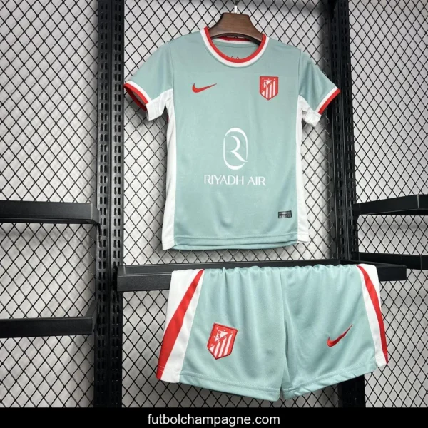 24_25 Kids Atletico Madrid Away Jersey - Image 4