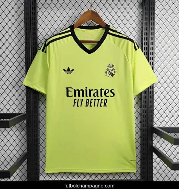 24_25 Real Madrid Third Green Goalkeeper Jersey - Image 2