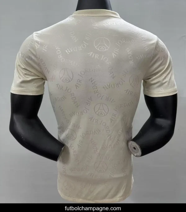 Player Version 25_26 Paris Saint-Germain Away White with Air Jordan Pattern Jersey - Image 2