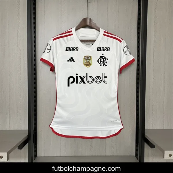 24_25 Womens Flamengo Away Patch Da Copa Do Brasil Jersey - Image 2