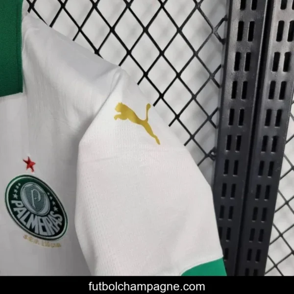 24_25 Women Palmeiras Away White Jersey - Image 2