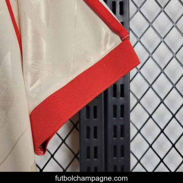 24_25 Bayern Munich Adidas Originals Cream Lifestyler Jersey - Image 2
