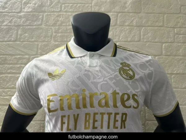 Player Version 24_25 Real Madrid White Special Pre-Match Jersey - Image 3