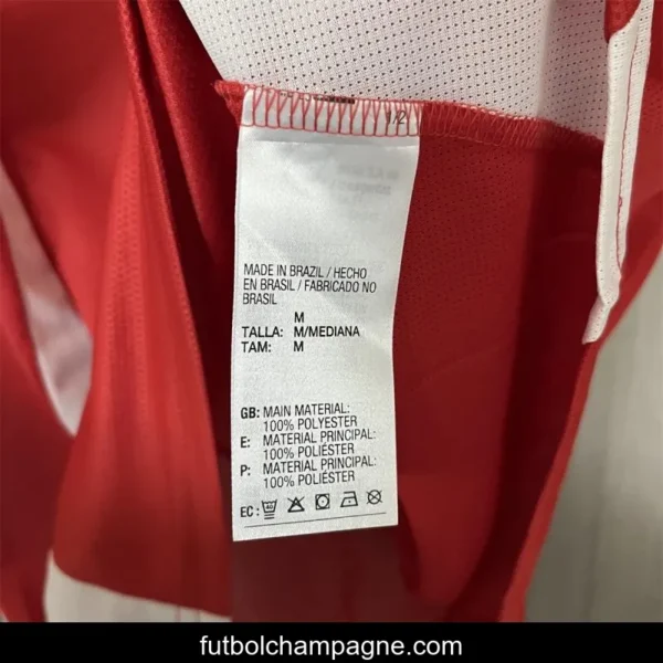25_26 Advance Sale Brazil SC Internacional Home Jersey S-XXXXL - Image 2