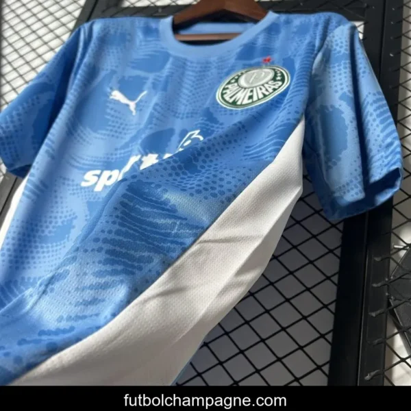 25_26 Palmeiras Goalkeeper Blue Jersey - Image 2