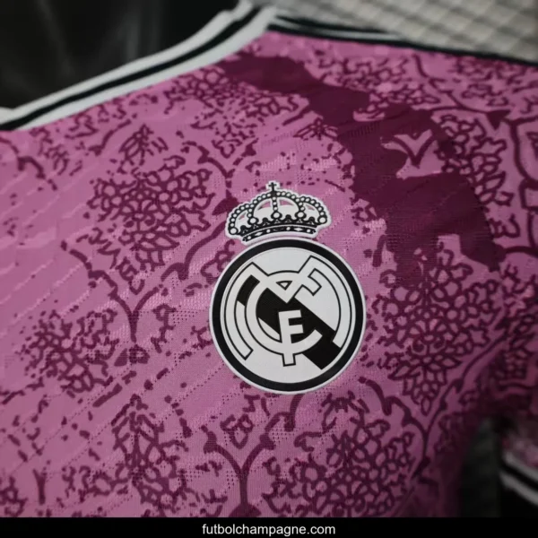 Player Version 25_26 Real Madrid Purple Pre-Match Jersey - Image 2
