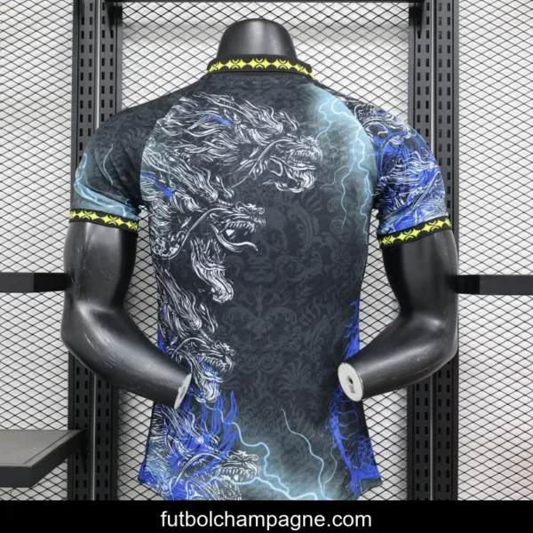 Player Version 24_25 Real Madrid Black_Blue Dragon Special Jersey - Image 2