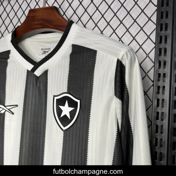 24_25 Botafogo Home Long Sleeve Jersey - Image 2