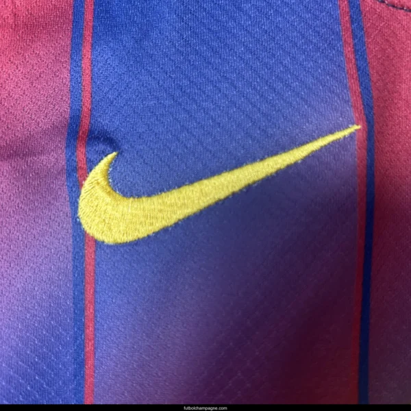 25_26 Kids Barcelona Home Size 16-28 Jersey - Image 4
