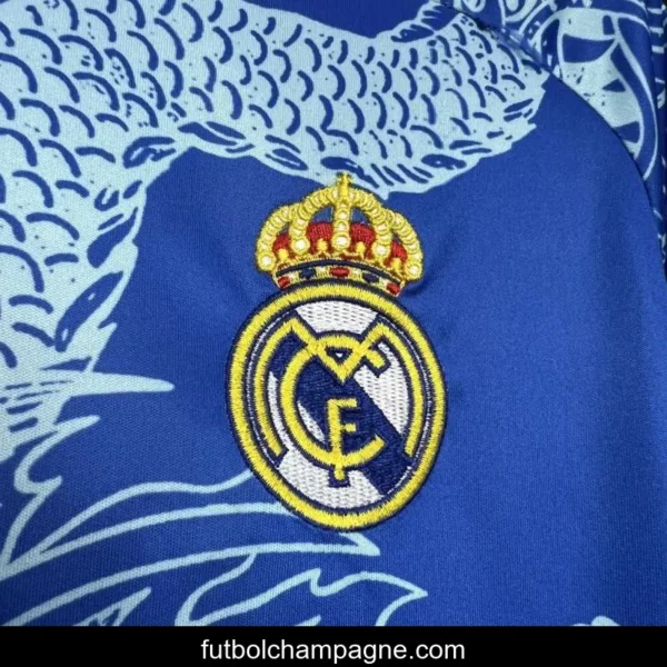 2024_25 Real Madrid Blue Dragon Special Edition Jersey - Image 3