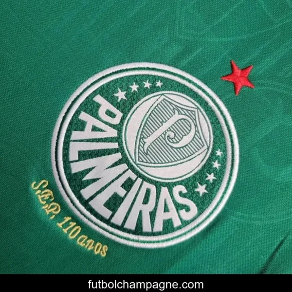 24_25 Palmeiras Home Vest Green Jersey - Image 4