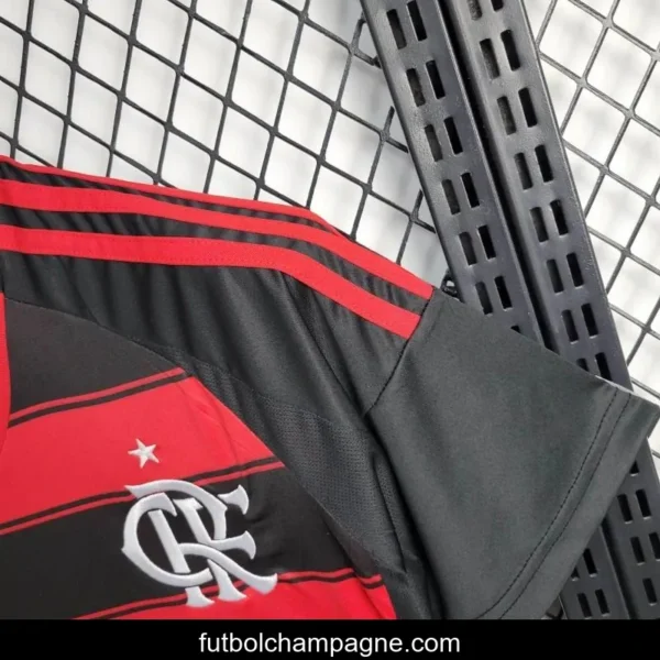 25_26 Kids Flamengo Home 16-28 Jersey - Image 4