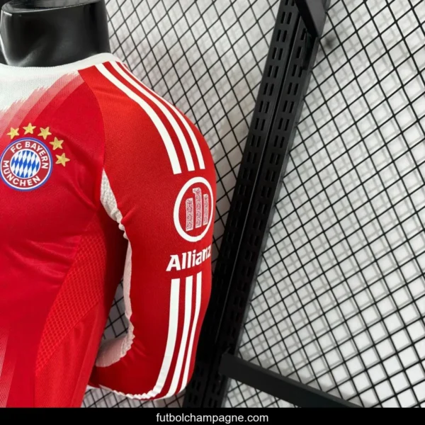 Player Version 25_26 Bayern Munich Home Long Sleeve Jersey - Image 2