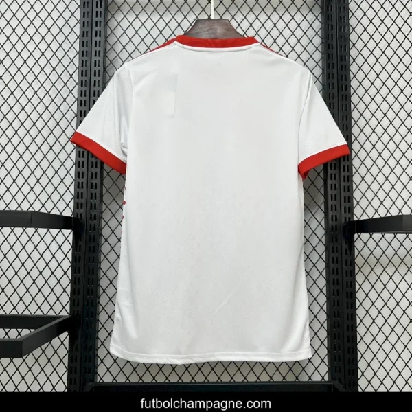 2025_26 Mens Sevilla FC White Prematch T-shirt Jersey - Image 3